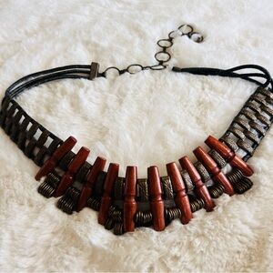 Vintage Bohemian Tribal Statement Belt Adjustable 28”–40”